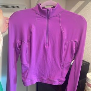 LULULEMON RULU CROPPED HALF ZIP